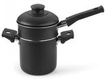 Mini Cuscuzeira Multiflon Gourmet - Preta