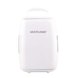 Mini Geladeira 6L Branca 12V 127V Capacidade 4 Garrafas de 600ML com Cabo DC Branca Multilaser - TV011