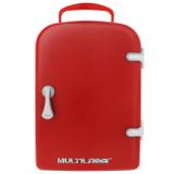 Mini Geladeira Portátil Multilaser Retrô Vermelha TV007 4 Litros 12V 110V 200V Refrigera e Aquece