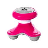 Mini Massageador Corporal com Vibração USB Rosa - Acte T150-RS - Acte sports