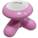 Mini Massageador Corporal Mimo Massager XY3199 Portátil USB Pilha Rosa