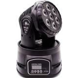 Mini Moving Head 7 Leds 84 Watts RGBW - Xlight