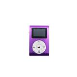 Mini Mp3 Player c/ Fone de Ouvido Roxo - Zgp