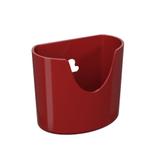Mini Organizador Glass 10,4 x 5,6 x 9 cm Vermelho Bold - Coza - Brinox