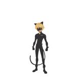 Mini Painel EVA Cat Noir Miraculous Ladybug Piffer - Festabox