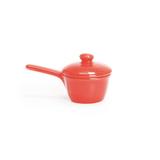 Mini Panela Brigadeiro C/Cabo Cerâmica 3 Unid. Vermelho - Cromus
