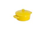 Mini Panela Caçarola Cerâmica Esmaltado Com Tampa Cozinha - Ceraflame