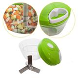 Mini Processador de Alimentos Triturador Cortador Manual