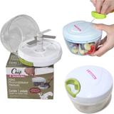 Mini Processador Manual Cortador de Alimentos Sanremo Chef