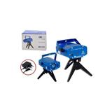 Mini Projetor Holográfico Laser Verde e Vermelho Bivolt com Sensor de Som Luatek Lk 173