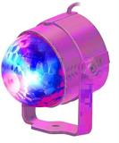 Mini Rgb Bola Maluca Colorida Led Party Club Balada Dj