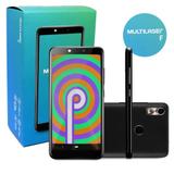 Mini Tablet F Tela 5 5 Pol Sensor de Digitais 16GB 3G 1GB RAM Câmera 5MP 5MP frontal Multilaser