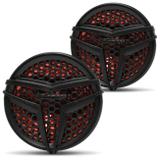 Mini Tweeter Bomber BL20 160W RMS Piezoelétrico Preto com Tela Par