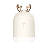 Mini Umidificador Aromatizador Ultrassônico 220ml Usb - Branco - Kbaybo