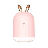 Mini Umidificador Aromatizador Ultrassônico 220ml Usb - Rosa - Kbaybo