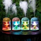 Mini Umidificador De Ar Em Led Com Micro Paisagem - Bmax