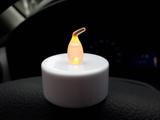 Mini Velas LED Decortivas TASCHIBRA 3 unidades Luz Amarela