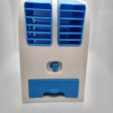 Mini Ventilador Umidificador de Ar USB Azul - Casa ceará