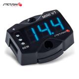 Mini Voltímetro Stetsom Mini Vt Led Azul