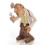 Miniatura Caricatura de Profissão Dentista - 13cm - News jk