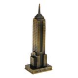 Miniatura Decorativa Empire State de Metal - 18,5cm - Mch ornamentos
