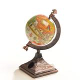 Miniatura Globo Terrestre de ferro bronze - Mch ornamentos