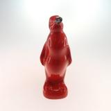 Miniatura Pinguim Vermelho/ Preto - Teixeira