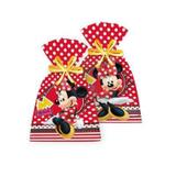 Minnie Vermelha Sacola C/8 Regina