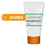 Minoxidil Gel 5 para Barba 60g - Extrato flora