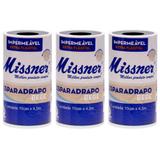 Missner Esparadrapo Impermeável Bege 10cmx4,5m (Kit C/03)