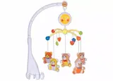 Móbile Musical Infantil De Berço Bebê Urso Ursinho Braskit