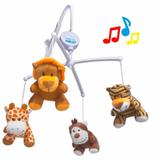 Mobile Musical Pelucia Berço Masculino - Unik