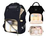 Mochila Bebê Maternidade Bolsos Frente e Trás Primeira Linha - Bny