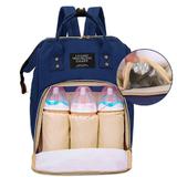 Mochila Bolsa Mãe Multifunção E Maternidade Bebê Azul - Living travelling share