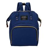 Mochila Bolsa Mãe Multifunção e Maternidade Bebê Azul - Magma