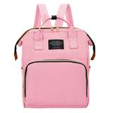 Mochila Bolsa Mãe Multifunção e Maternidade Bebê Rosa - Magma