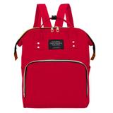 Mochila Bolsa Mãe Multifunção e Maternidade Bebê Vermelha - Magma