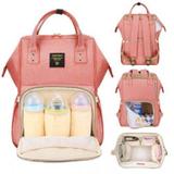 Mochila Bolsa Maternidade Bebê Importada Multifunção Impermeável Termico Mamãe - Cybee