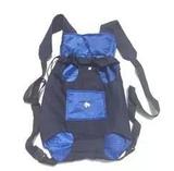 Mochila Canguru Para Caes Bagdog Bolsa Transporte Cachorros Bolsa Frontal Mochila Canguru Para Caes Cachorros Azul P. - Mundico petshop
