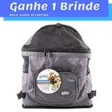 Mochila de Transporte Cão e Gato GANHE 1 BRINDE Pawise