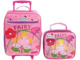 Mochila Escolar com Rodinhas Tam. G DMW - Ben Hollys + Lancheira Escolar Ben Hollys