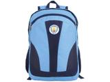 Mochila Juvenil Escolar Masculina Futebol - Tam. G DMW Sports Manchester City Azul
