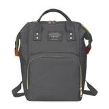 Mochila Mala Bolsa Maternidade Multiuso Multifuncional Mamadeira Cinza - Tht