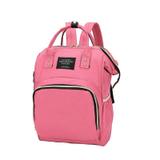 Mochila Mala Bolsa Maternidade Multiuso Multifuncional Mamadeira Rosa - Tht