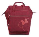 Mochila Maternidade Baby Bag Casual luxo Disney Minnie Marsala - Mochila baby go