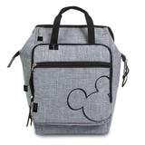 Mochila Maternidade BABY BAG G Casual Luxo Disney Mickey Cinza Babygo 579