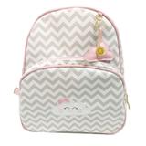 Mochila Maternidade Chevron Rosa - Alinhado baby