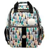 Mochila Maternidade com Trocador Portátil - Colorida Bosque - Ella baby easytogo