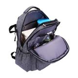 Mochila maternidade dupla porta notebook bolsa bebe luxo com trocador e termica feminina certars - Faça resolva