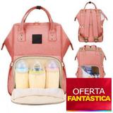 Mochila Maternidade Original Bolsa Bebê Criança Multifunção Impermeável Primeira Linha - Cybee